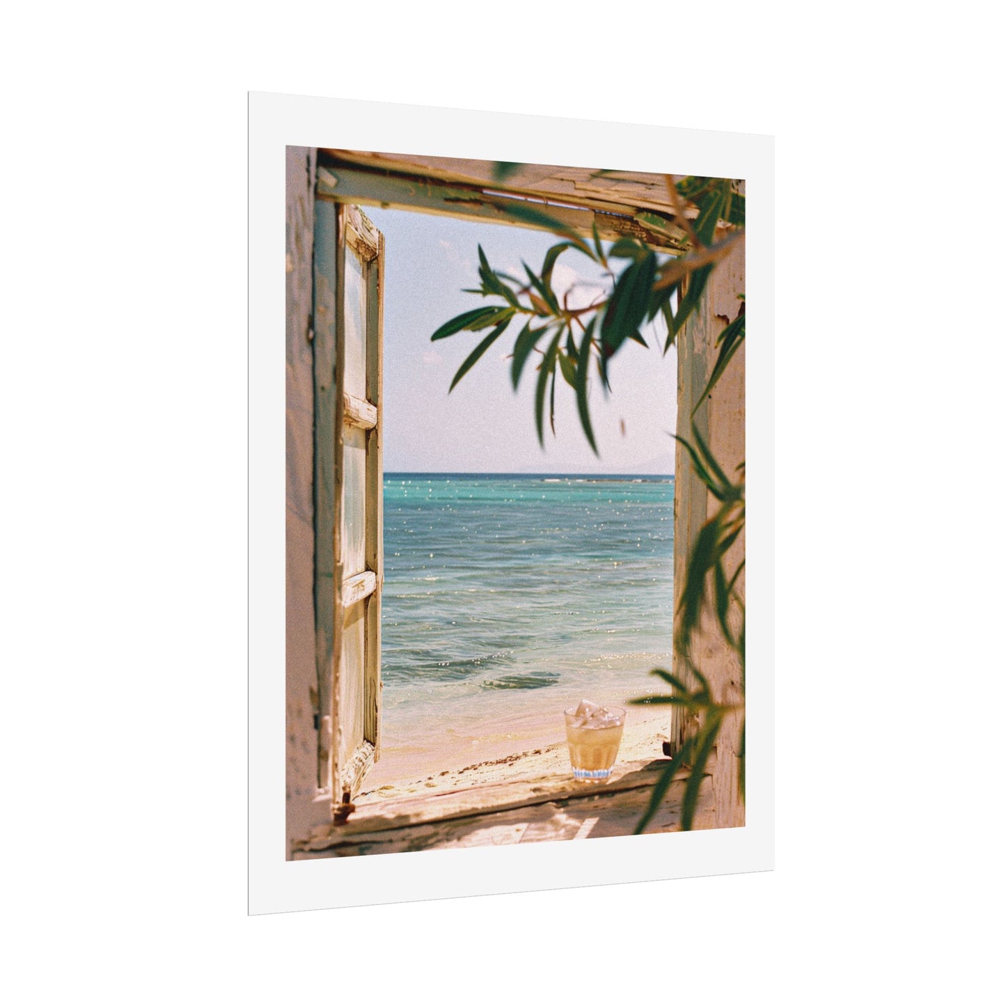 Taste of Summer - Island Window View Film Photo Print