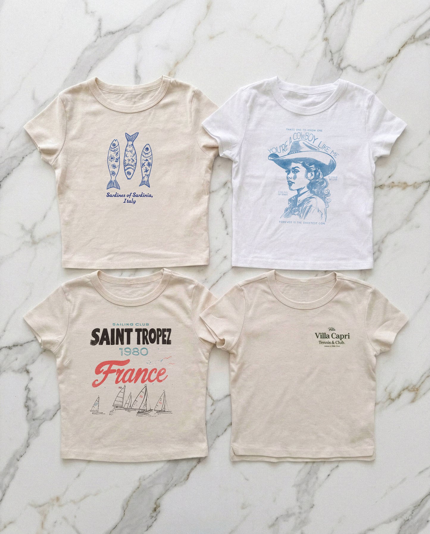 Sardines Fish Sardinia Italy Ribbed Baby Tee