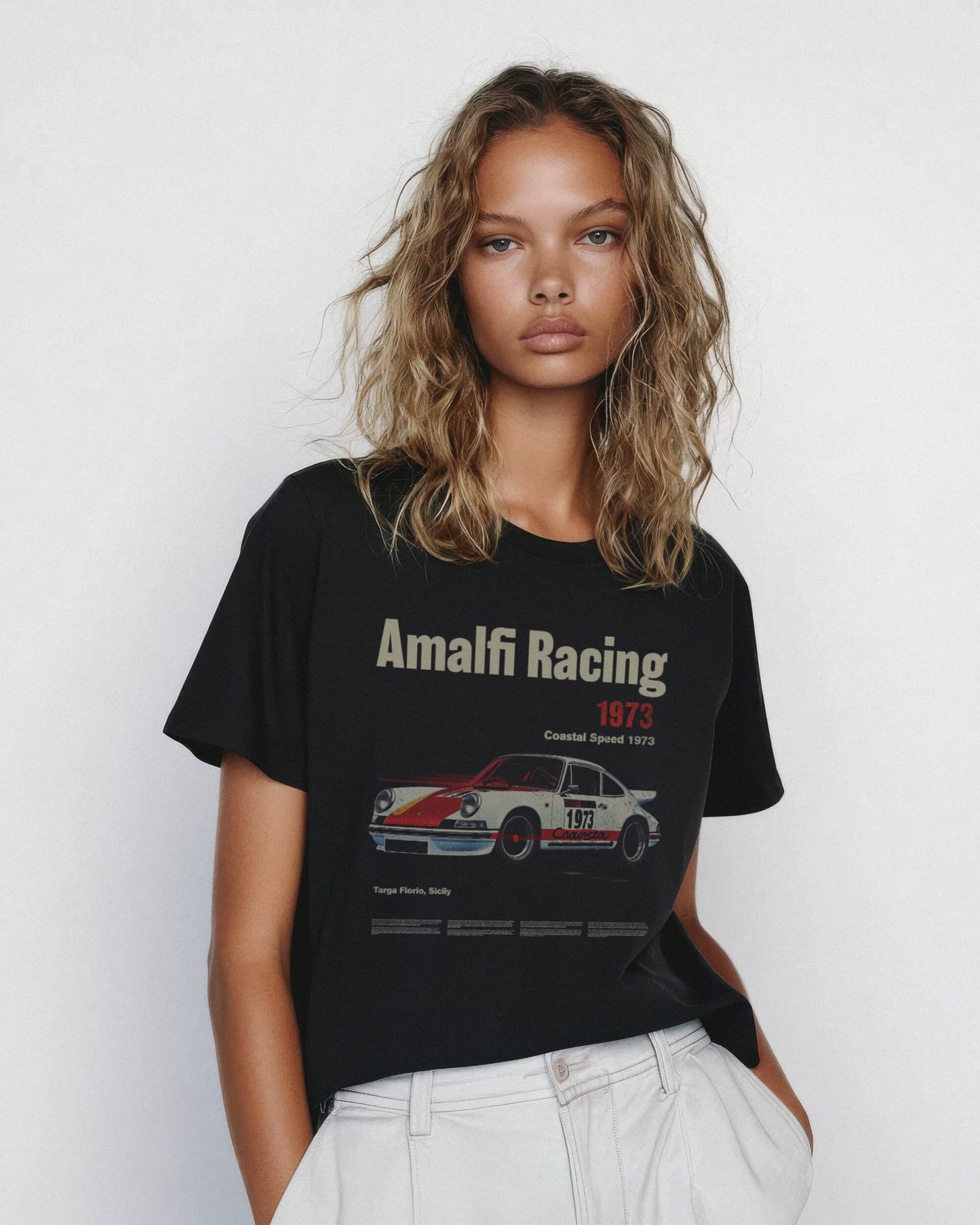 Amalfi Racing Vintage Car Graphic Tee