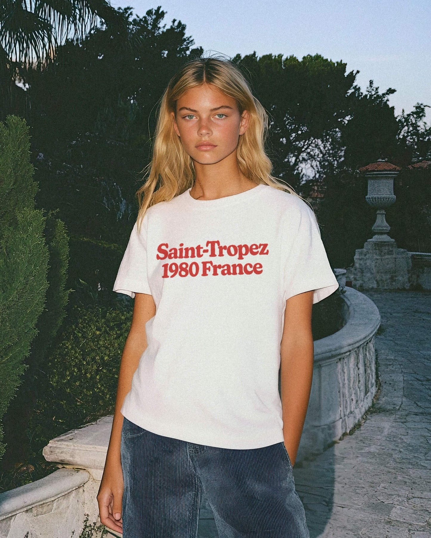 Saint-Tropez 1980 France Retro Graphic Tee