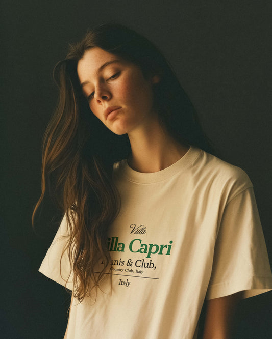 Villa Capri Italy Tennis Country Club Graphic Tee