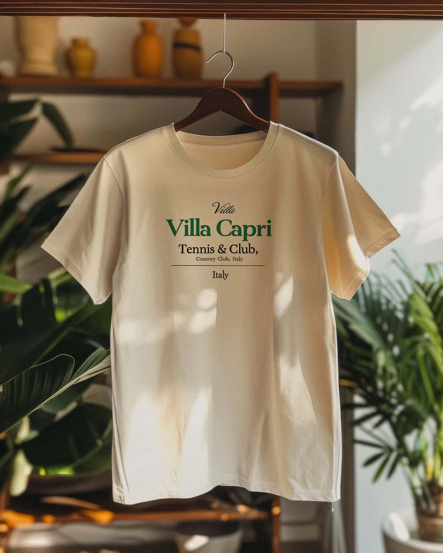 Villa Capri Italy Tennis Country Club Graphic Tee
