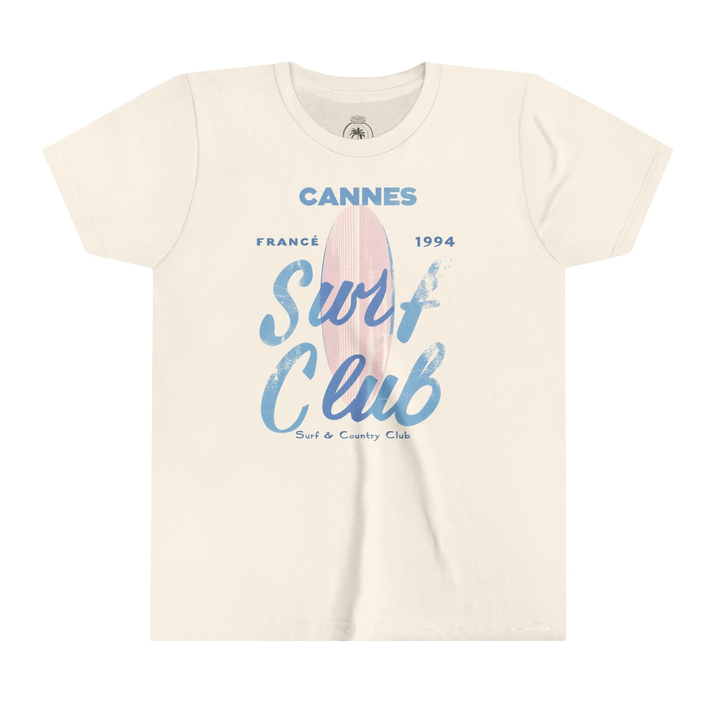 Cannes France Surf & Country Club Baby Tee