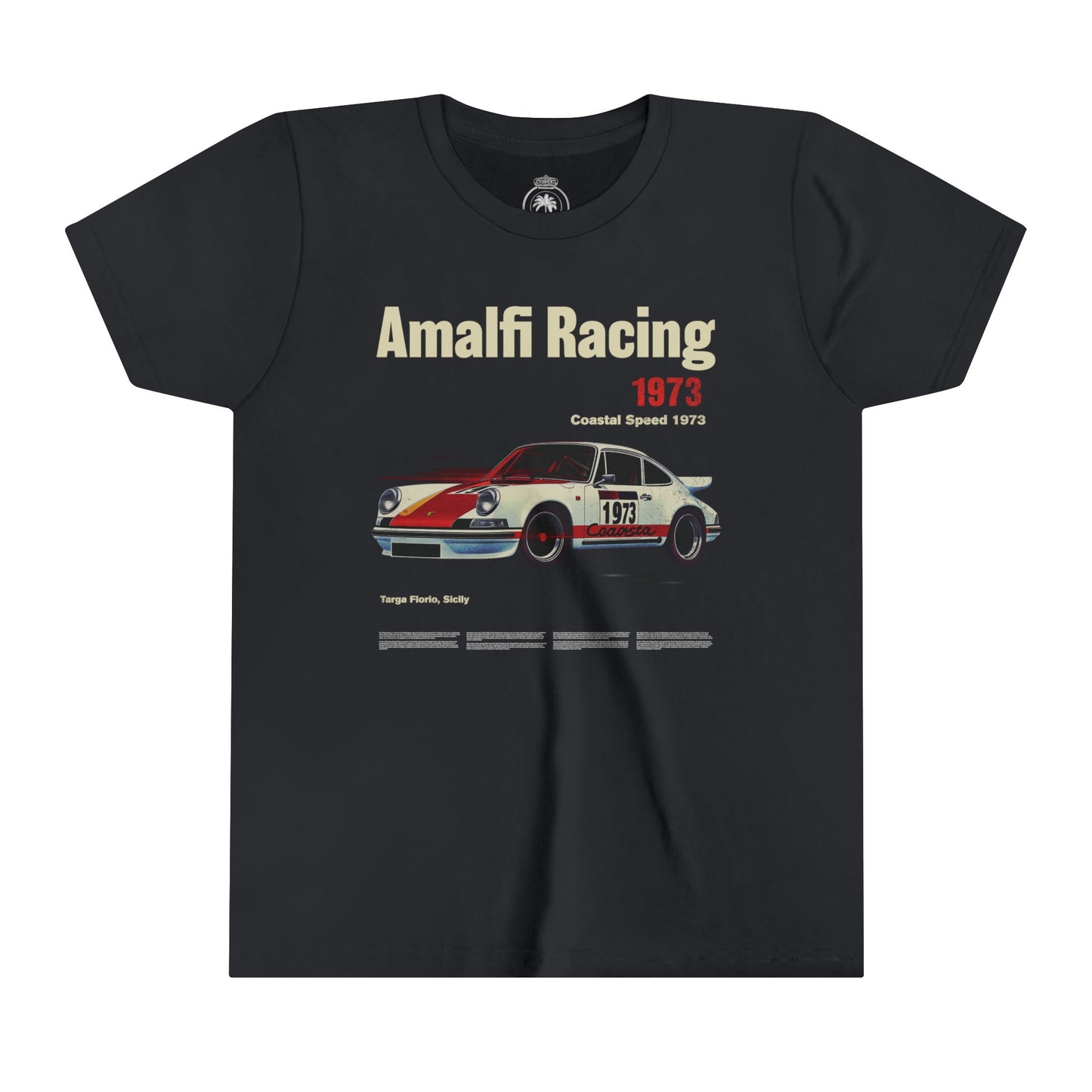 Amalfi Racing Sicily Italy Baby Tee