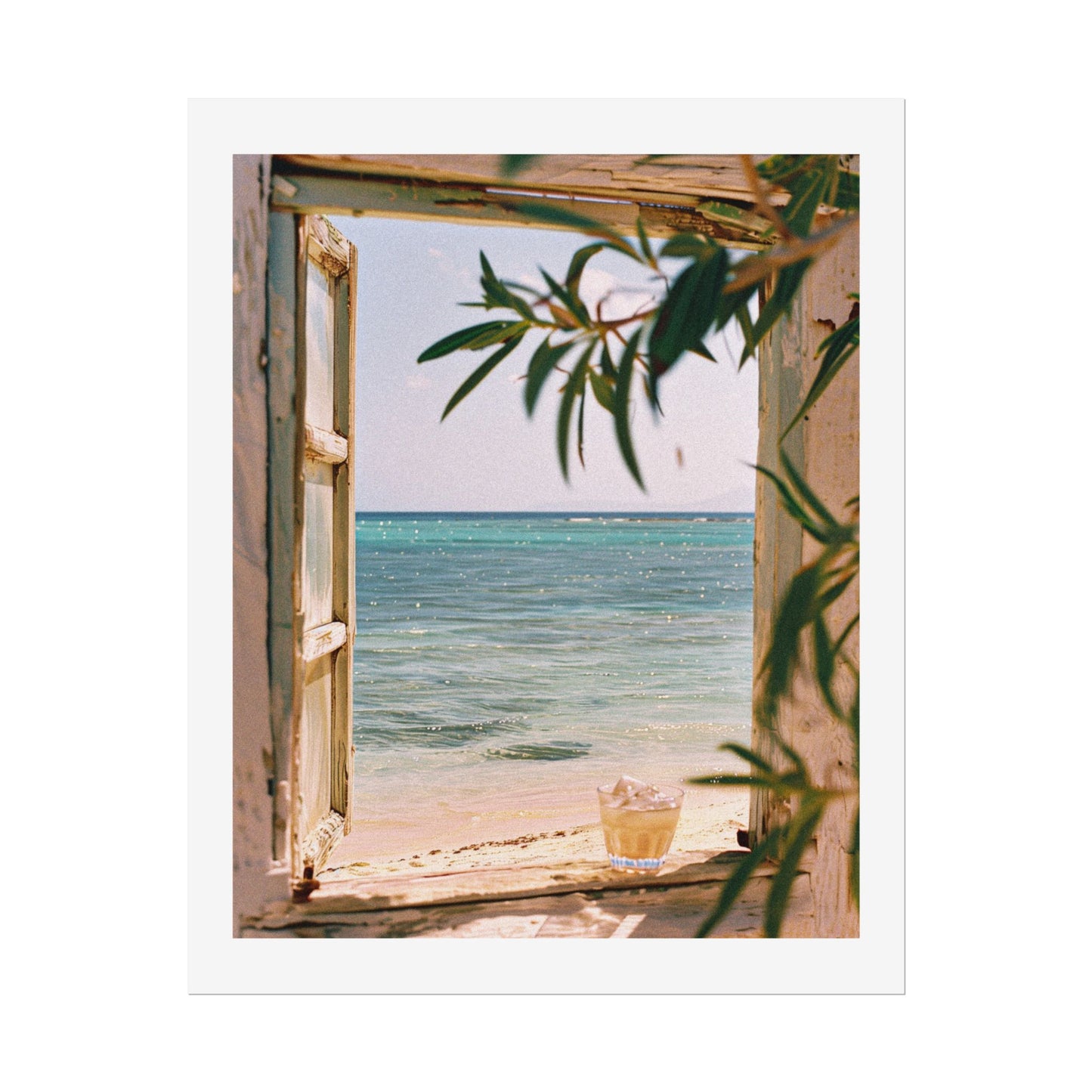 Taste of Summer - Island Window View Film Photo Print