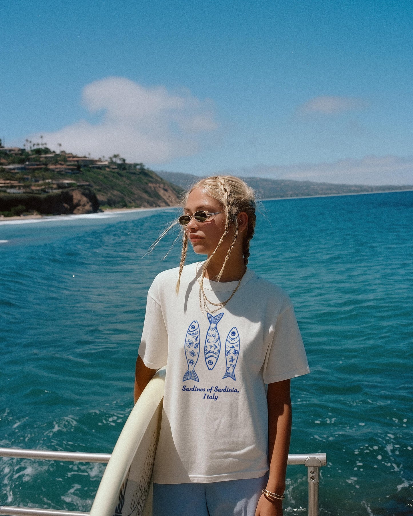 Sardines of Sardinia Italy Graphic Tee