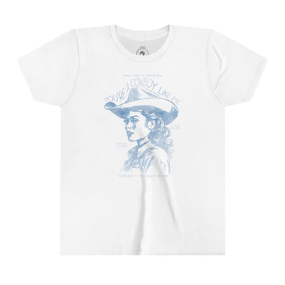 Cowboy Like Me Cowgirl Baby Tee