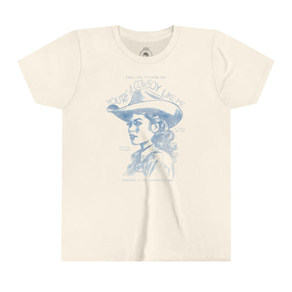 Cowboy Like Me Cowgirl Baby Tee