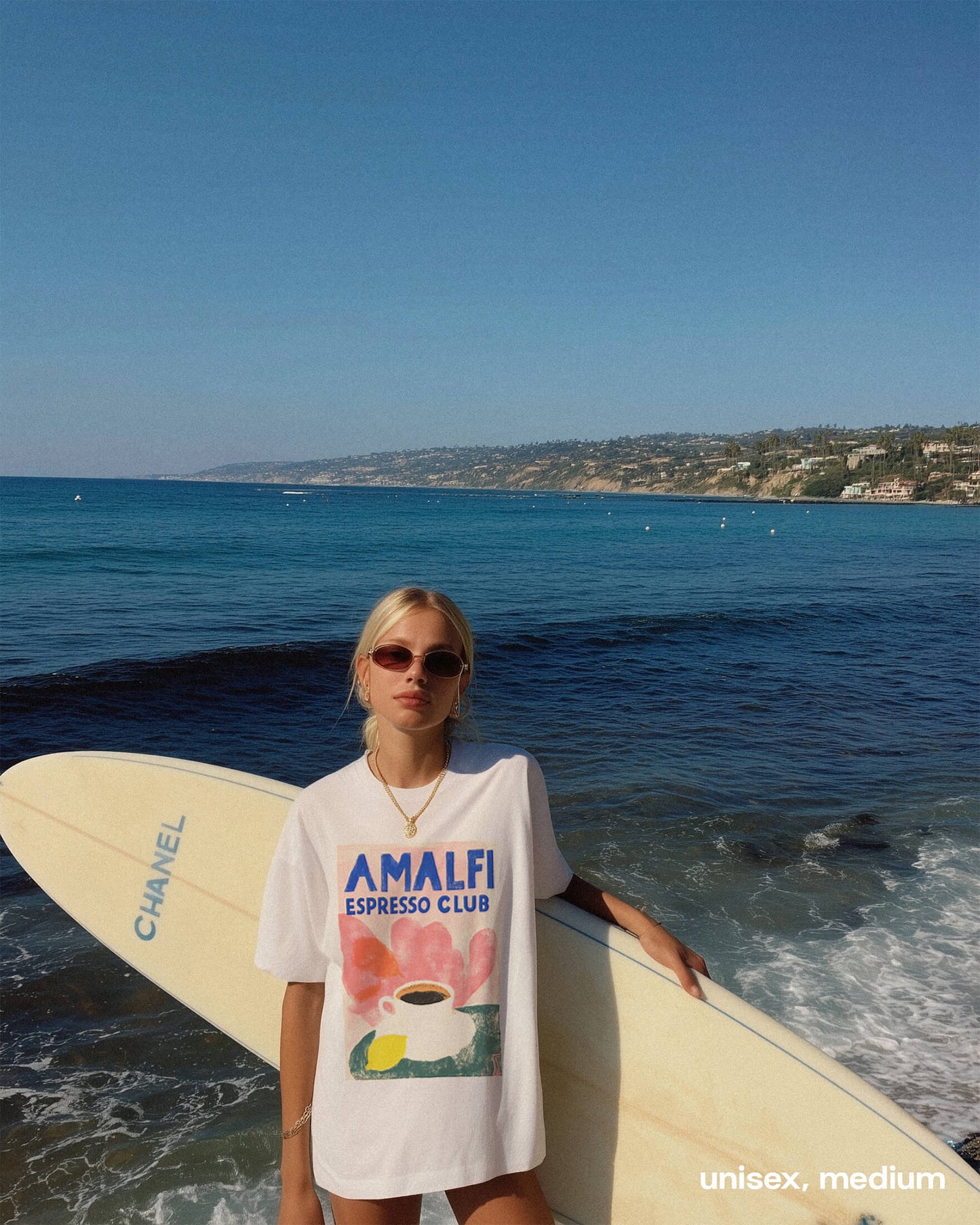 Amalfi Espresso Club Graphic Tee