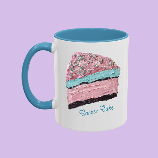 Cancer Cake Astrology Coffee Mug