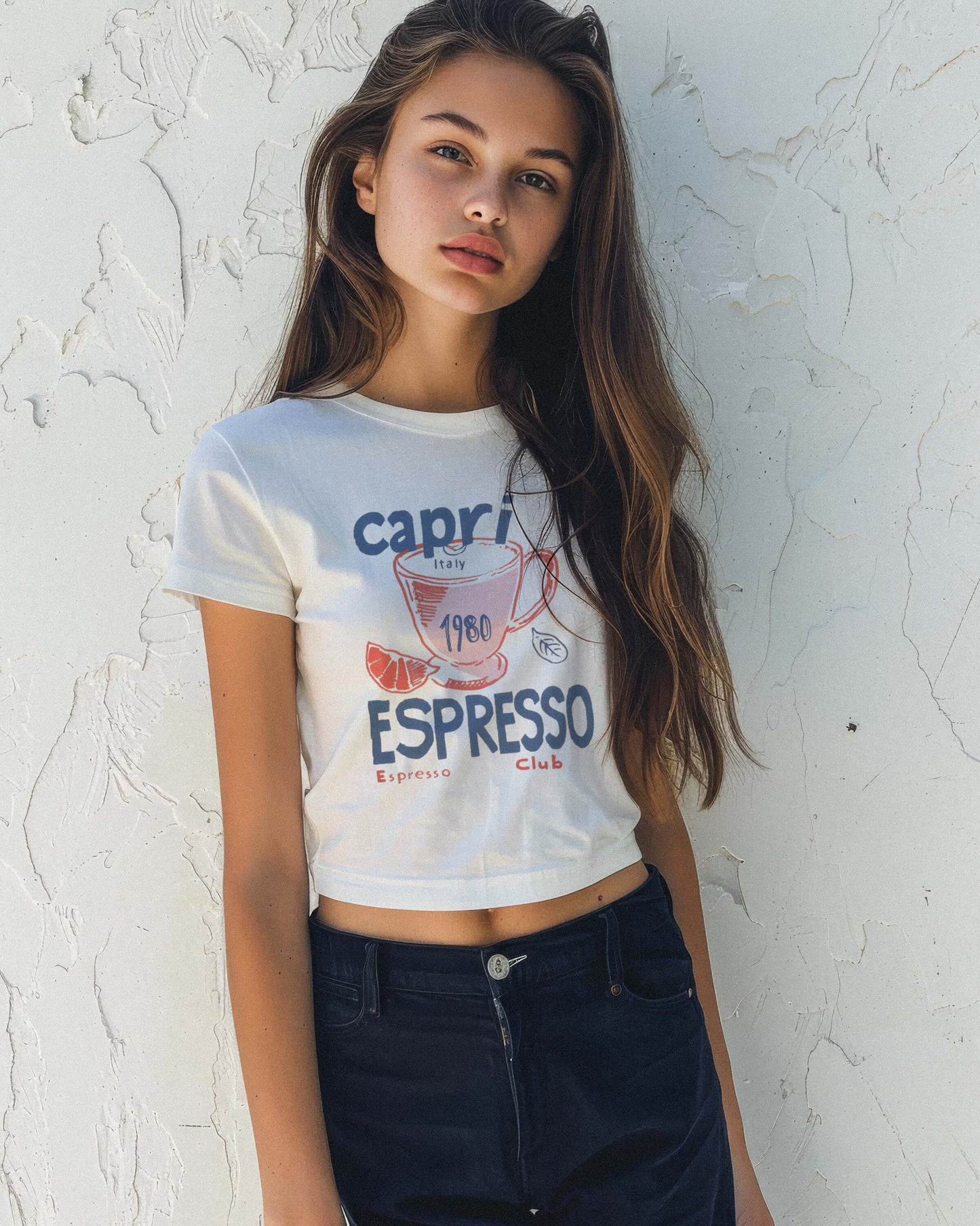 Capri Italy Espresso Club Baby Tee