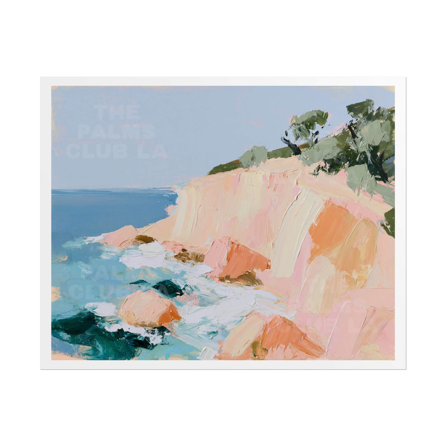 Capri Riviera Painting Art Print