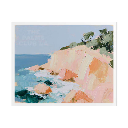 Capri Riviera Painting Art Print