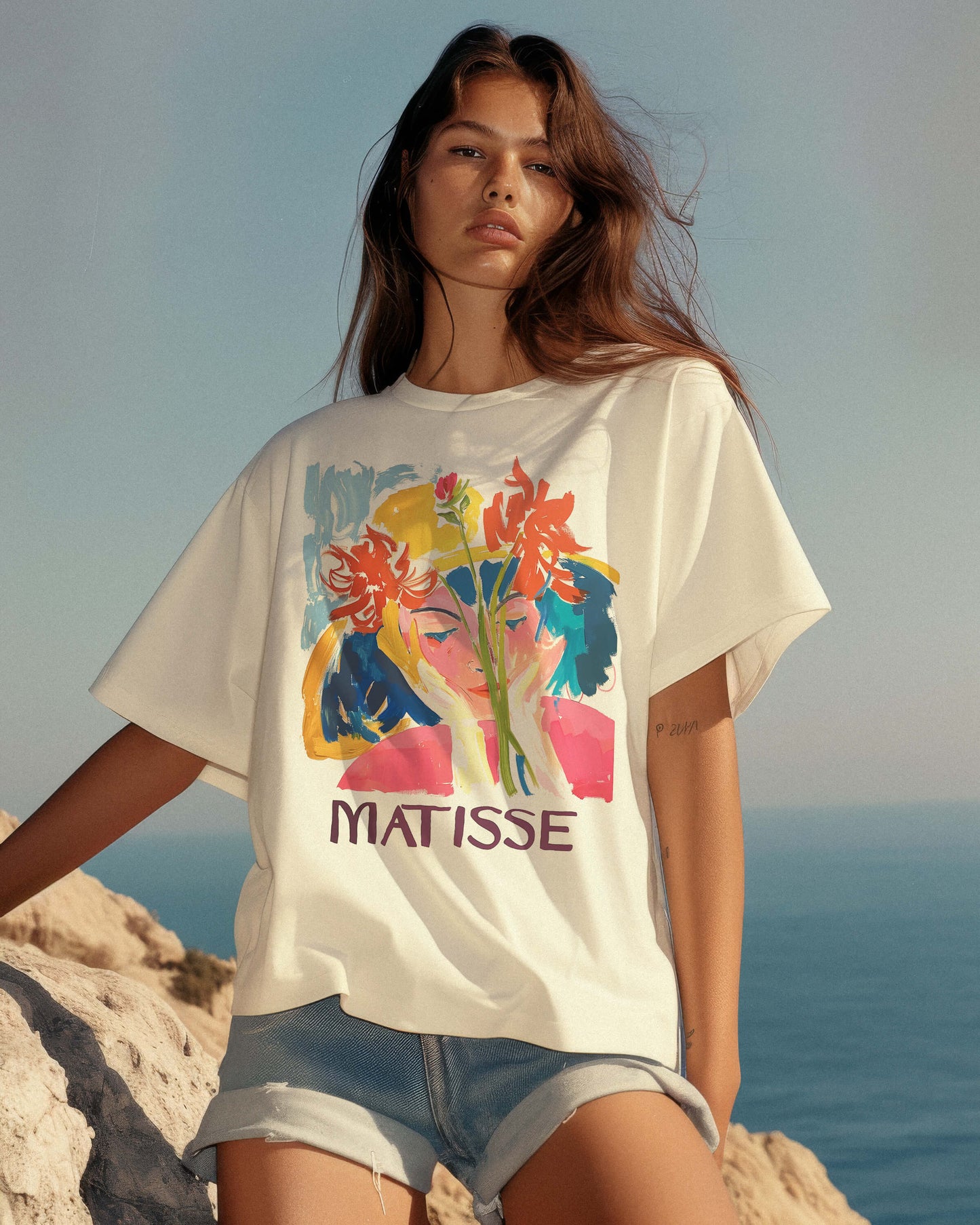 Matisse Flower Girl Graphic Tee