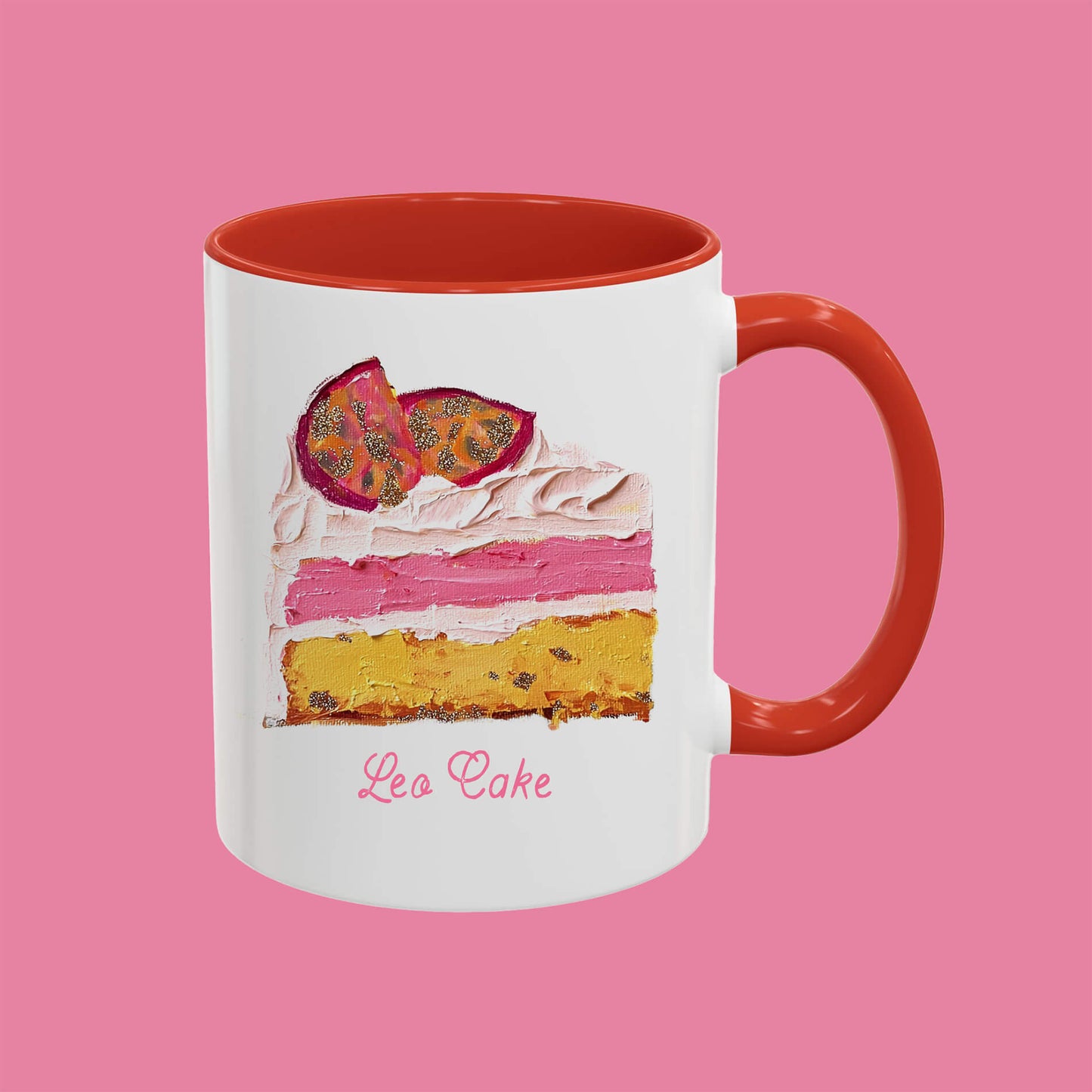 Leo Cake Astrology Coffee Mug