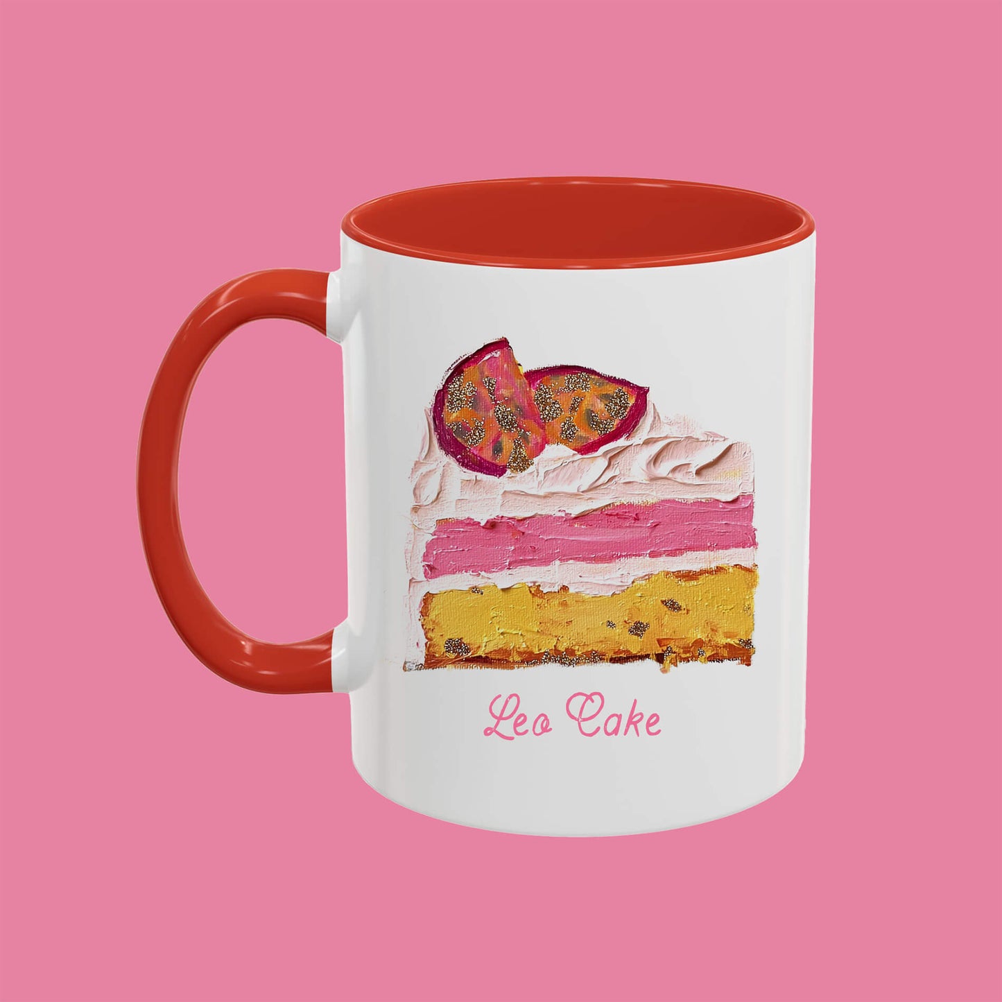 Leo Cake Astrology Coffee Mug