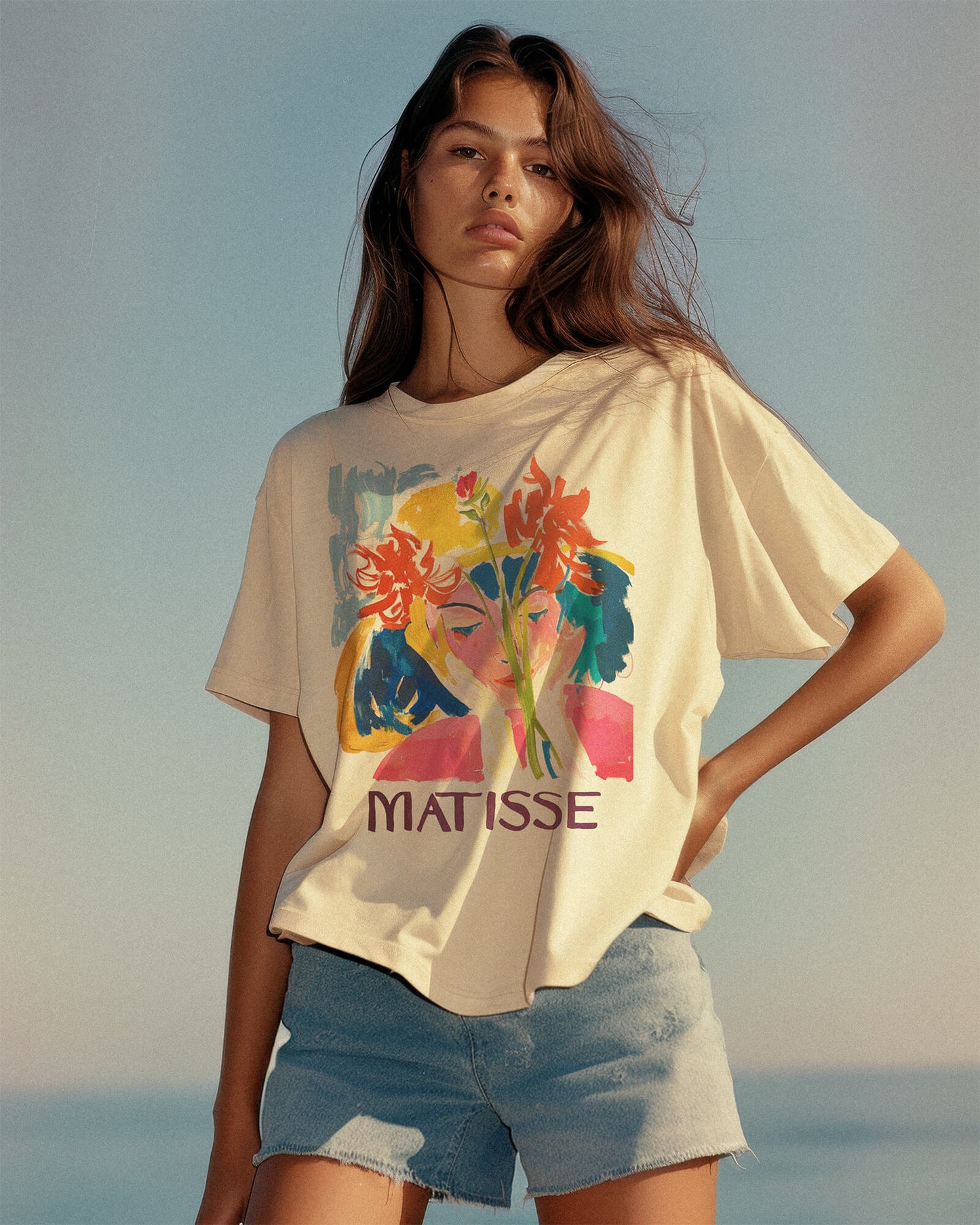Matisse Flower Girl Graphic Tee