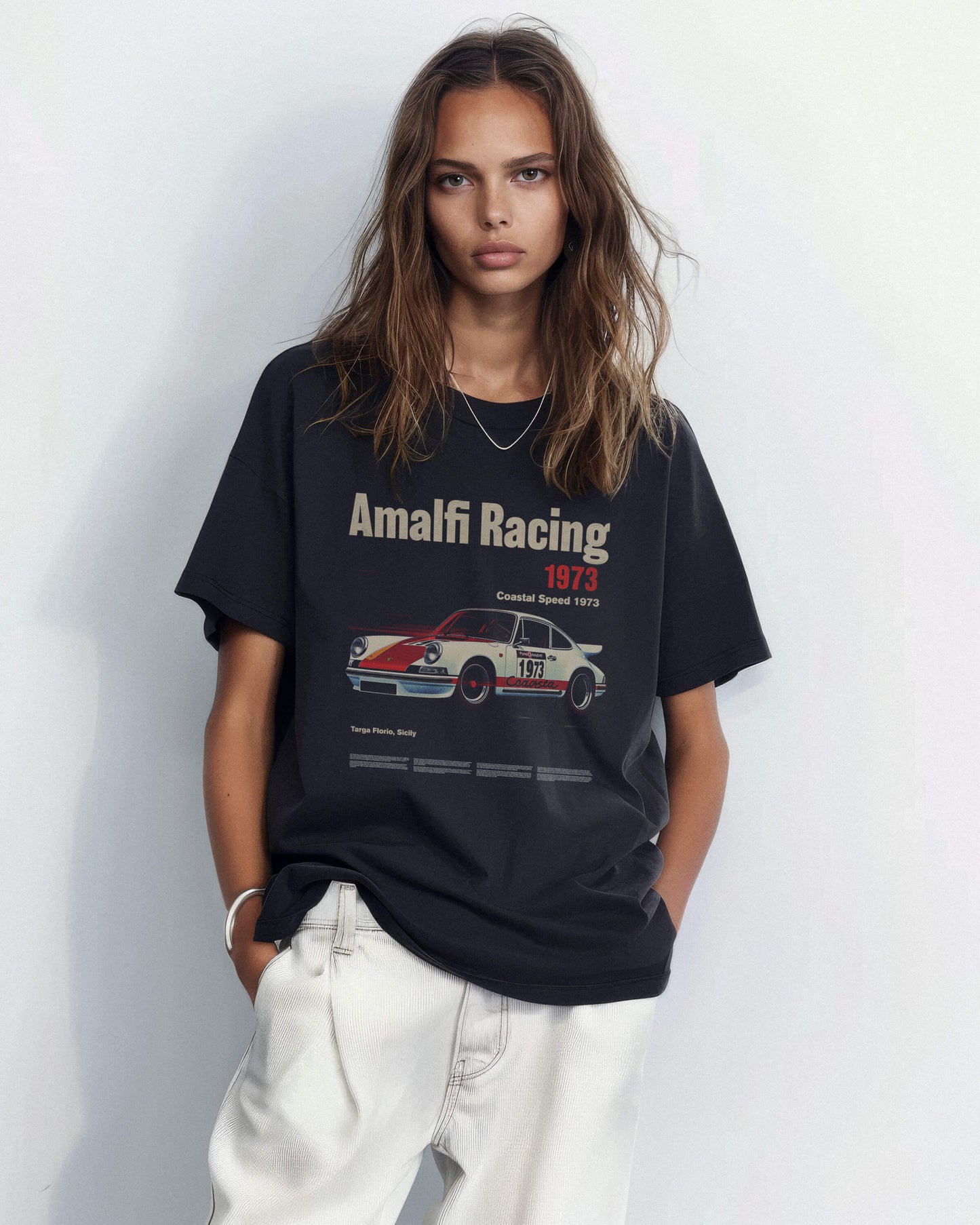 Amalfi Racing Vintage Car Graphic Tee