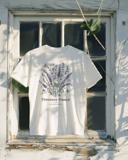 Provence France Lavender Festival Graphic T-Shirt