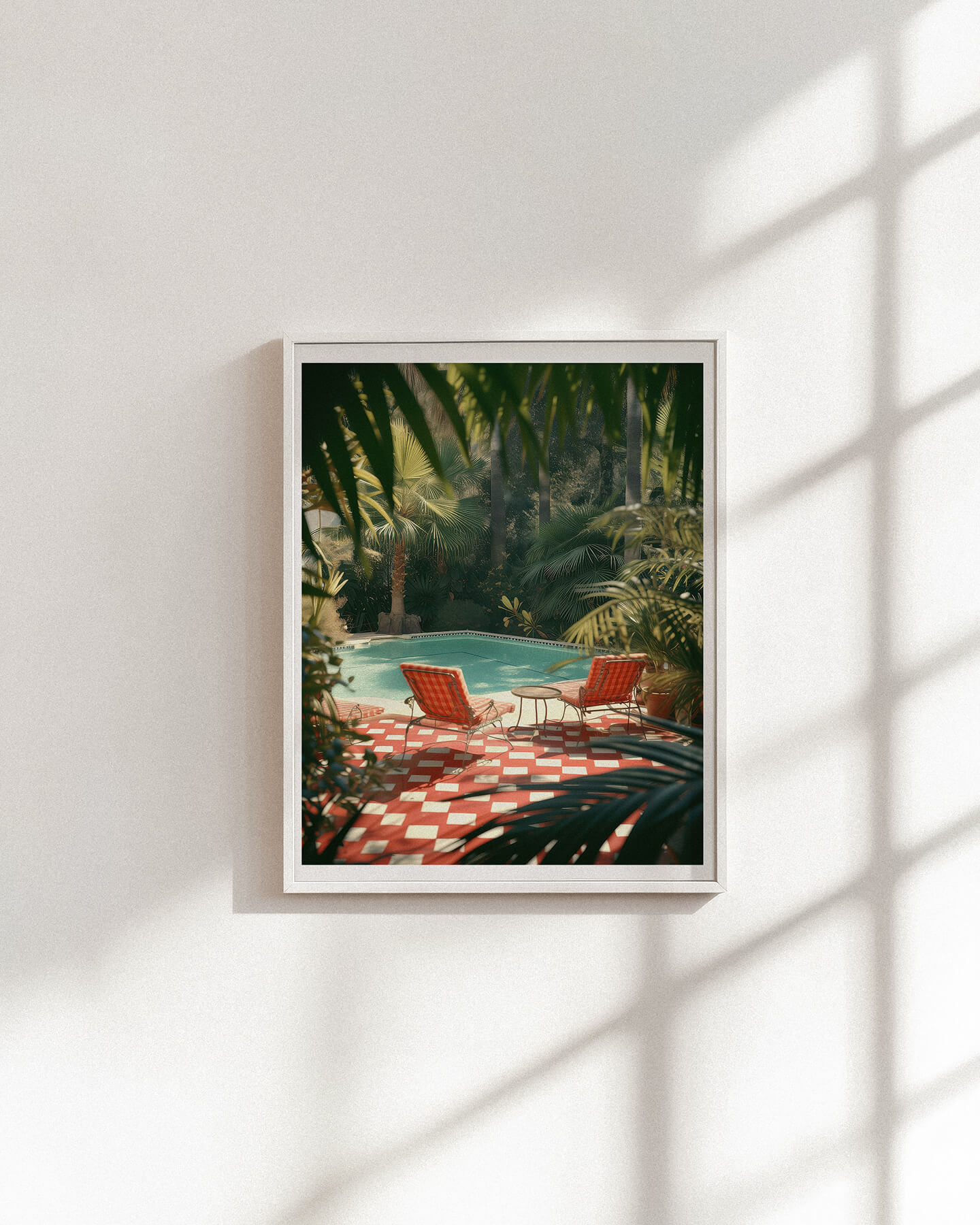 Retro Palm Springs Film Photo Print