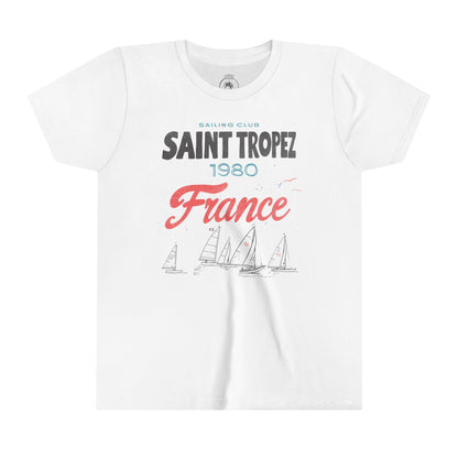 Saint Tropez France 1980 Sailing Club Baby Tee