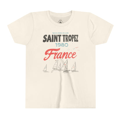 Saint Tropez France 1980 Sailing Club Baby Tee