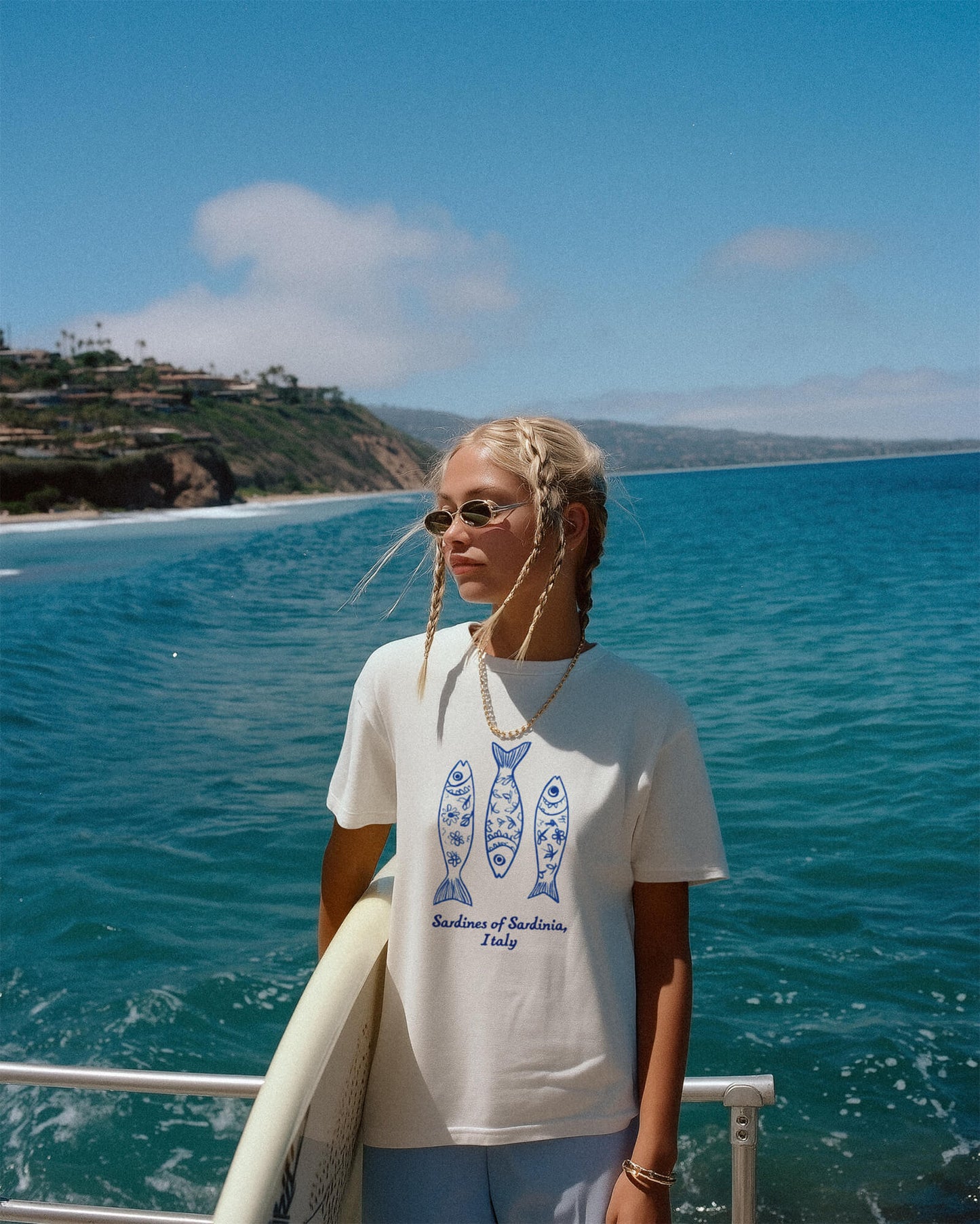 Sardines of Sardinia Italy Graphic Tee