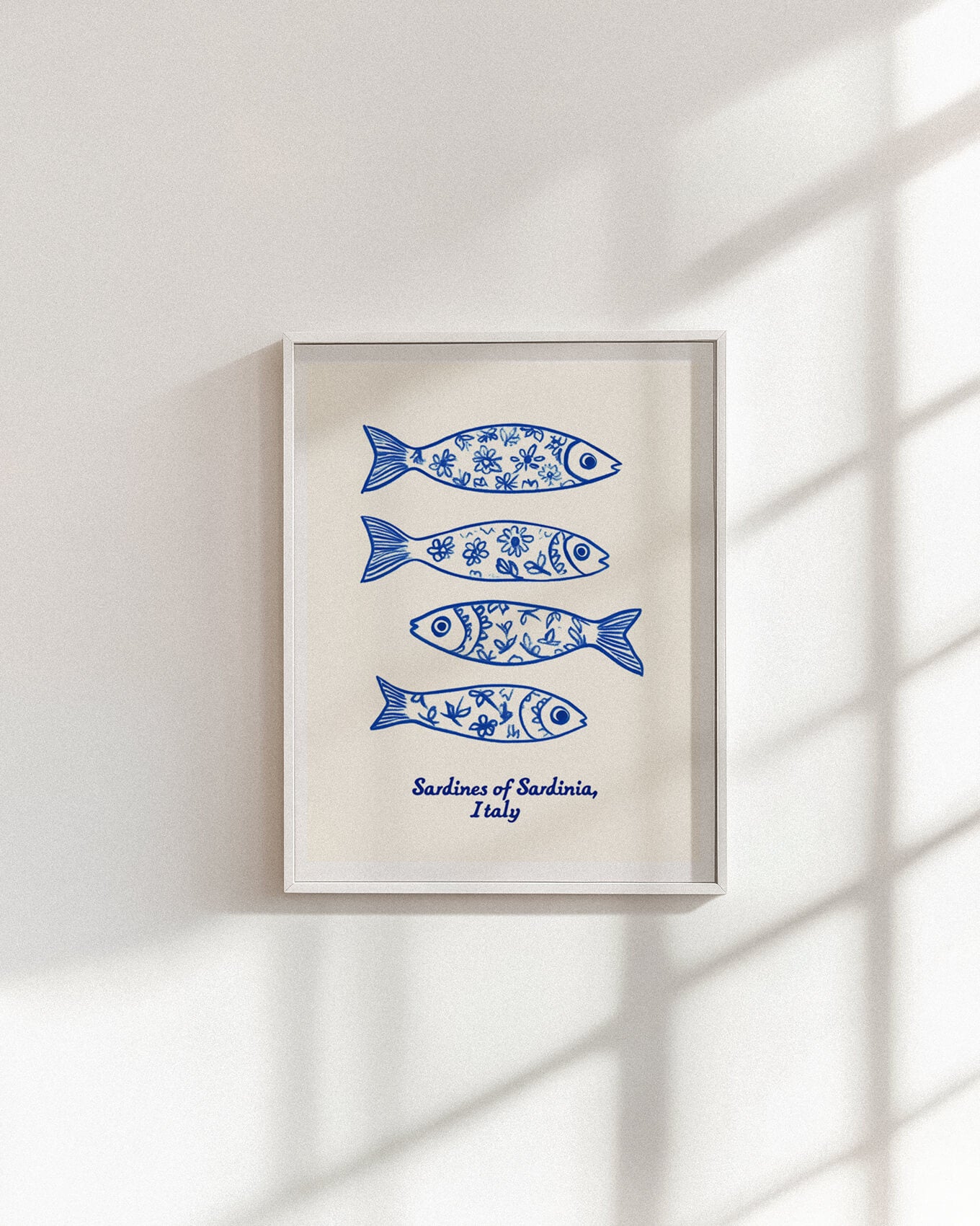 Sardines of Sardinia Italy Art Print