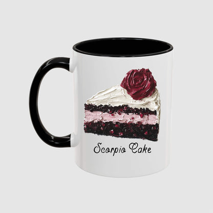 Scorpio Cake Astrology Coffee Mug