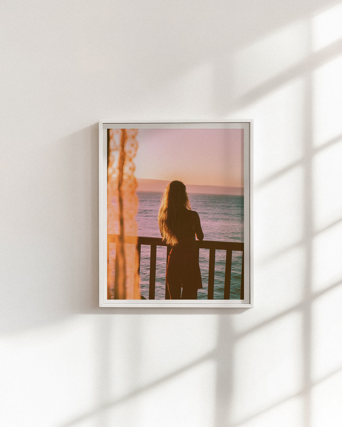 Golden Coast Art Print | Vintage Coastal Photography