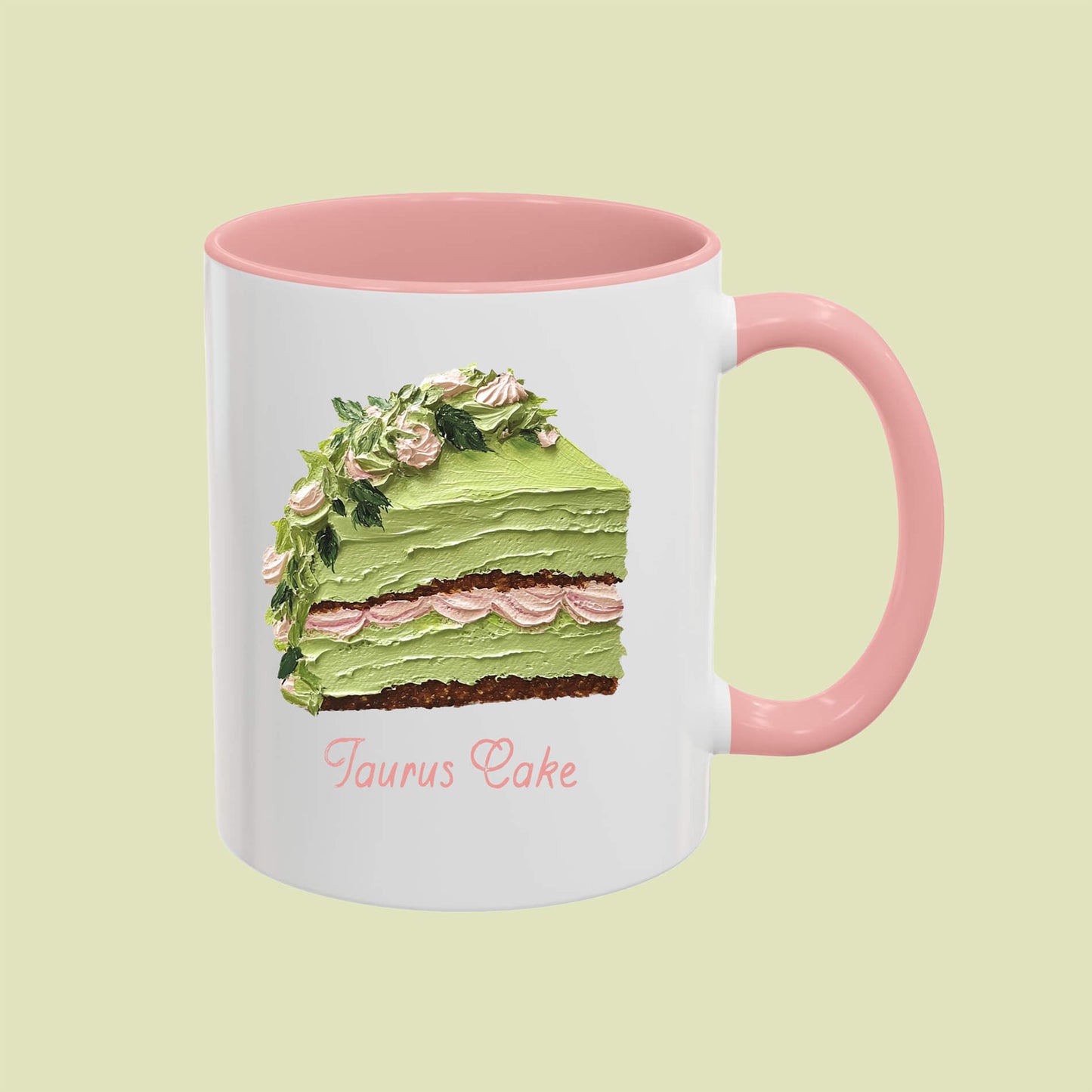 Taurus Cake Astrology Coffee Mug