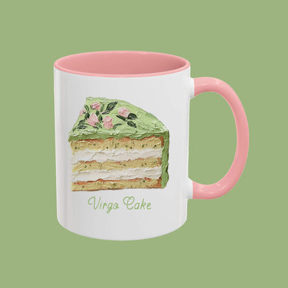 Virgo Cake Astrology Coffee Mug