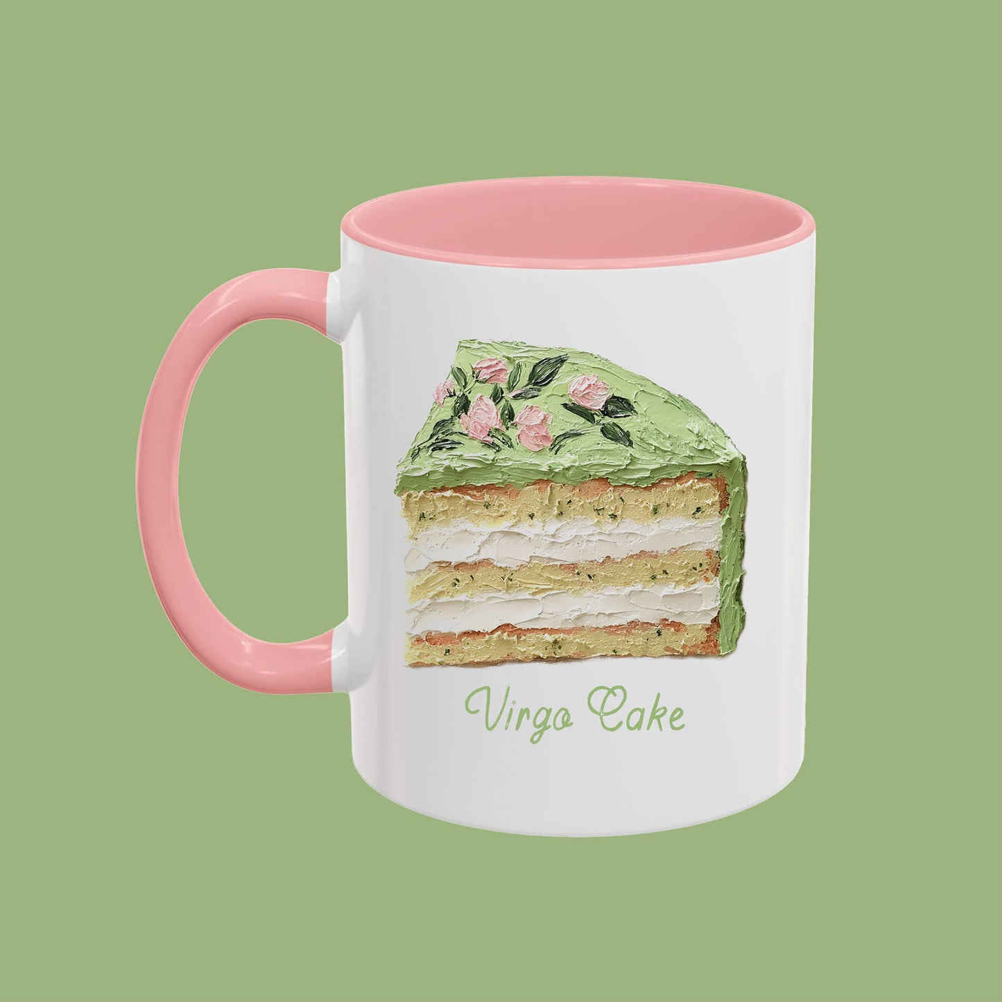 Virgo Cake Astrology Coffee Mug